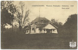 CZĘSTOCHOWA. Wystawa Przemysłu i Rolnictwa. 1909. Dom Sztuki