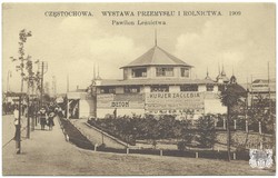 CZĘSTOCHOWA. WYSTAWA PRZEMYSŁU I ROLNICTWA. 1909. Pawilon Leśnictwa