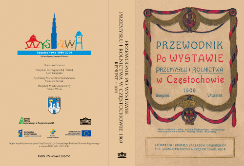 Reprint Przewodnika po Wystawie 1909 (zbiory Biblioteki Publicznej m. Cz-wy - Okładka)