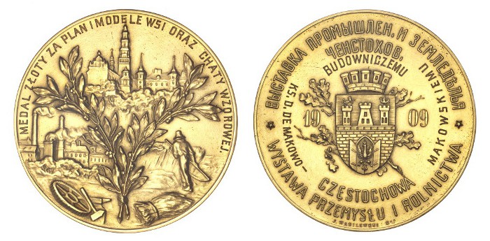 Złoty medal Wystawy Przemysłu i Rolnictwa