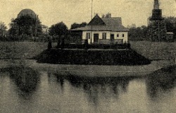 Karczma nad stawem.